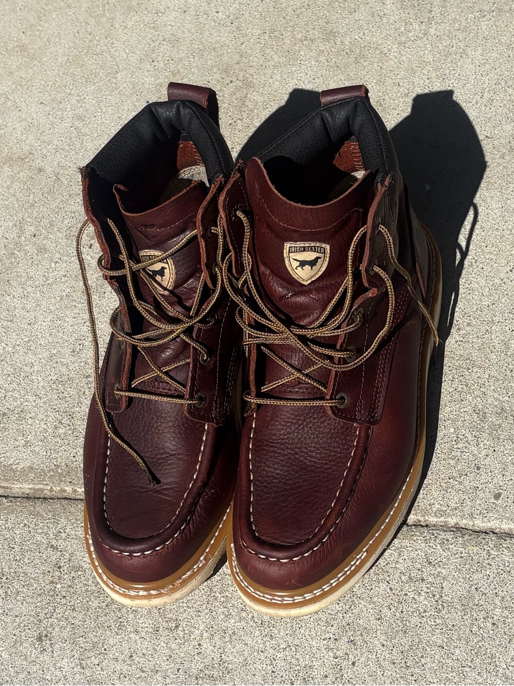 Irish Setter Ashby 6” work boots US 9.5